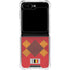 Belgium Soccer Flag Galaxy Z Flip5 5G Clear Case