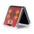 Belgium Soccer Flag Galaxy Z Flip5 5G Clear Case