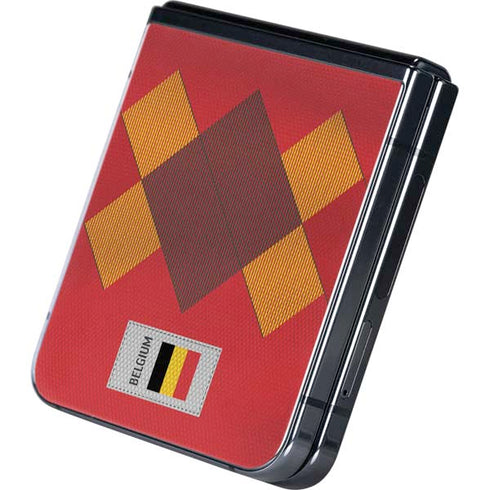 Belgium Soccer Flag Galaxy Z Flip5 5G Skin