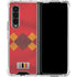 Belgium Soccer Flag Galaxy Z Fold4 5G Clear Case