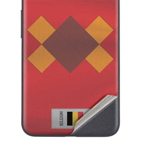 Belgium Soccer Flag Google Pixel 5a Skin
