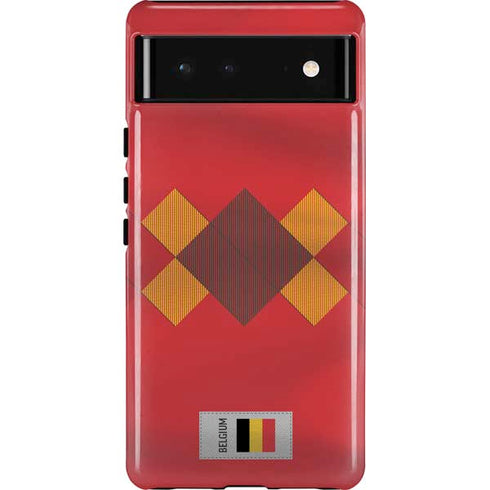 Belgium Soccer Flag Google Pixel 6 Case