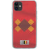 Belgium Soccer Flag iPhone 11 Clear Case