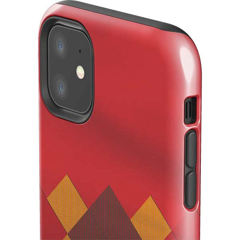 Belgium Soccer Flag iPhone 11 Impact Case