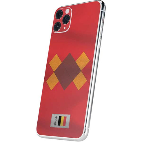Belgium Soccer Flag iPhone 11 Pro Max Skin