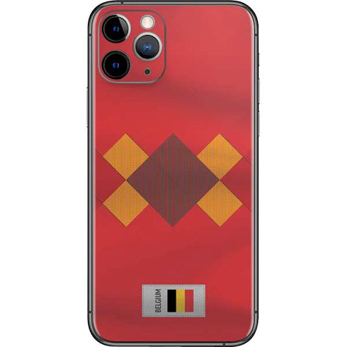 Belgium Soccer Flag iPhone 11 Pro Skin