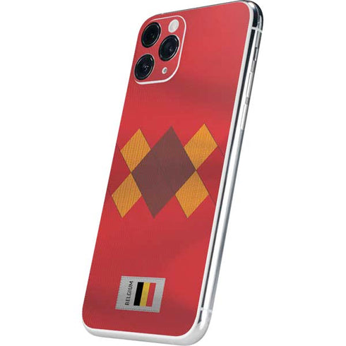 Belgium Soccer Flag iPhone 11 Pro Skin