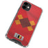 Belgium Soccer Flag iPhone 12 Clear Case