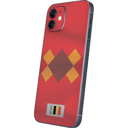 Belgium Soccer Flag iPhone 12 Skin