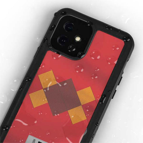 Belgium Soccer Flag iPhone 12 Waterproof Case