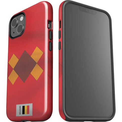 Belgium Soccer Flag iPhone 13 Impact Case