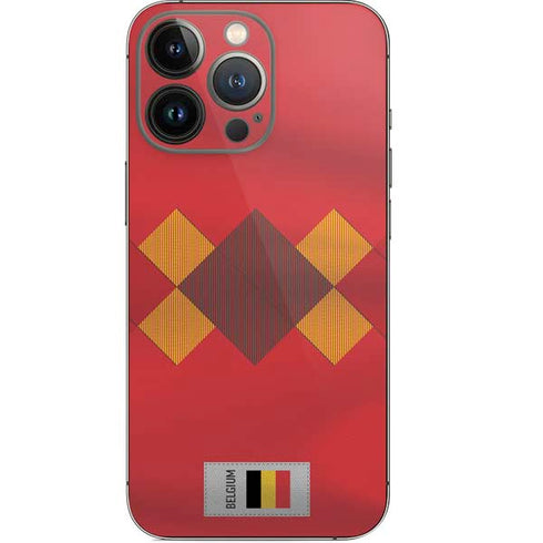Belgium Soccer Flag iPhone 13 Pro Skin