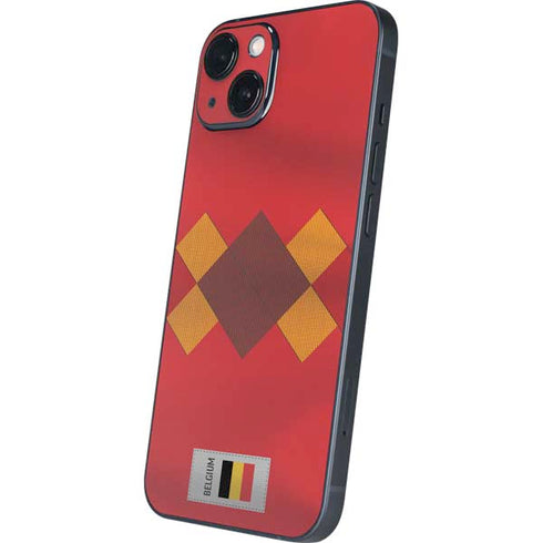 Belgium Soccer Flag iPhone 15 Plus Skin