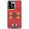 Belgium Soccer Flag iPhone 14 Pro Clear Case