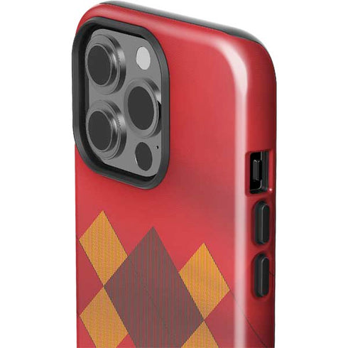 Belgium Soccer Flag iPhone 14 Pro Impact Case