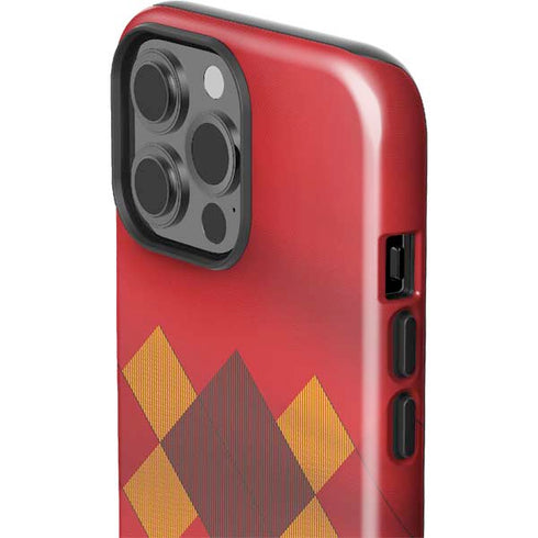 Belgium Soccer Flag iPhone 14 Pro Max Impact Case