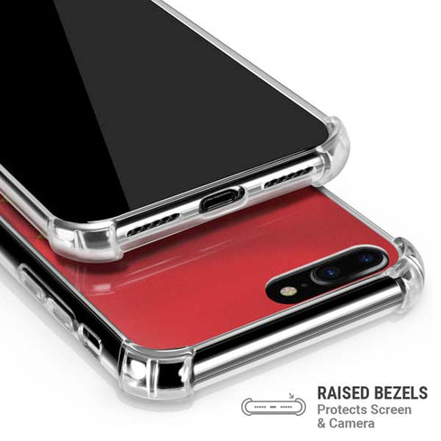 Belgium Soccer Flag iPhone 7/8 Plus Clear Case