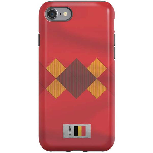 Belgium Soccer Flag iPhone SE (2nd & 3rd Gen) Pro Case