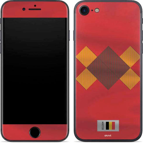 Belgium Soccer Flag iPhone SE (2nd & 3rd Gen) Skin