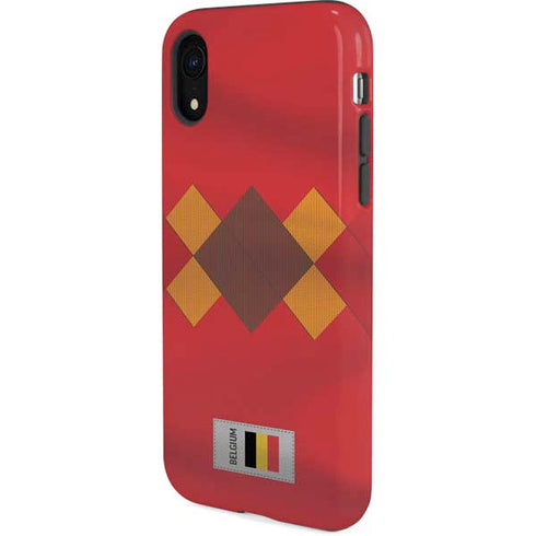 Belgium Soccer Flag iPhone XR Pro Case
