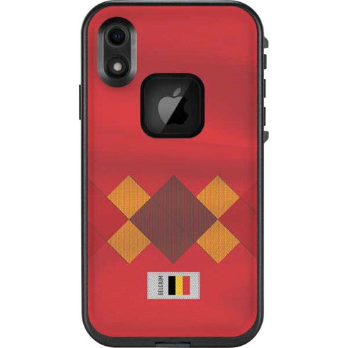 Belgium Soccer Flag LifeProof Fre iPhone Skin