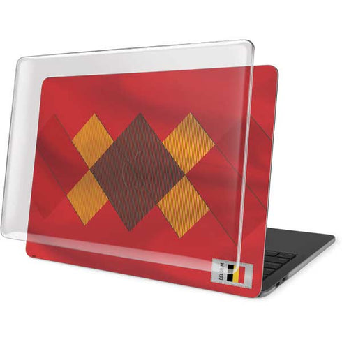 Belgium Soccer Flag MacBook Pro 15in (2016-19) Case plus Skin