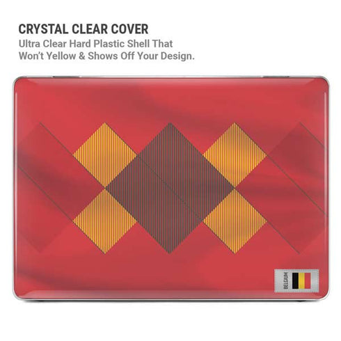 Belgium Soccer Flag MacBook Pro 16in (2019-20) Case plus Skin