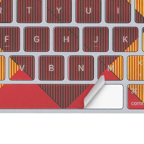 Belgium Soccer Flag Magic Keyboard Skin