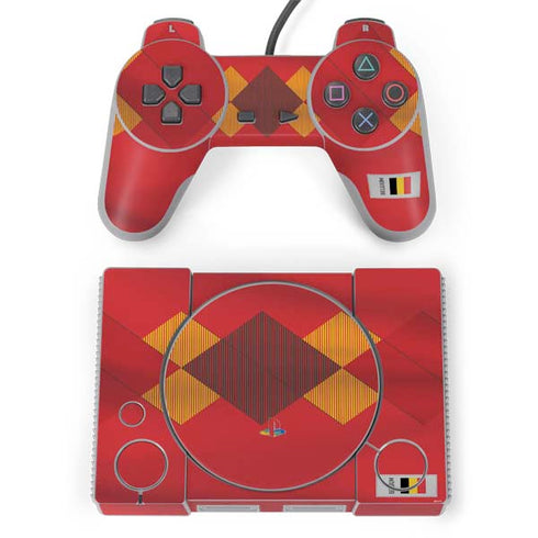 Belgium Soccer Flag PlayStation Classic Bundle Skin