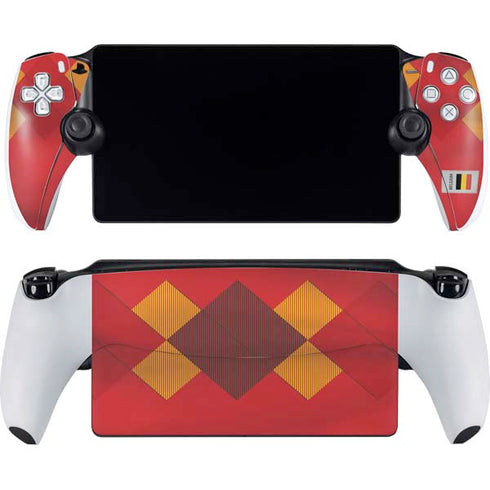 Belgium Soccer Flag PlayStation Portal Remote Player Skin