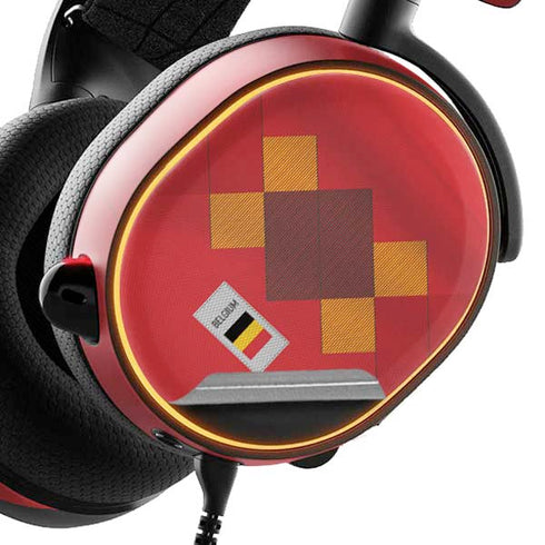 Belgium Soccer Flag SteelSeries Arctis 3 Skin