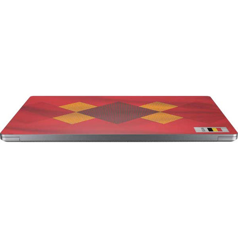 Belgium Soccer Flag Universal Laptop 12in (9.8 x 6.8in) Skin