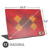 Belgium Soccer Flag Universal Laptop 13in (10.6 x 7.6in) Skin