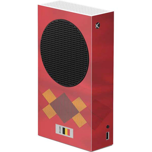 Belgium Soccer Flag Xbox Series S Console Skin