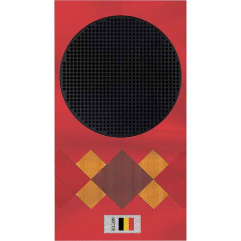 Belgium Soccer Flag Xbox Series S Console Skin