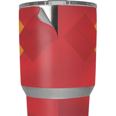 Belgium Soccer Flag Yeti 30oz Rambler Tumbler Skin