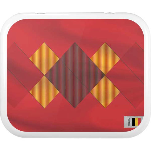 Belgium Soccer Flag YETI Roadie 24 Hard Cooler Skin
