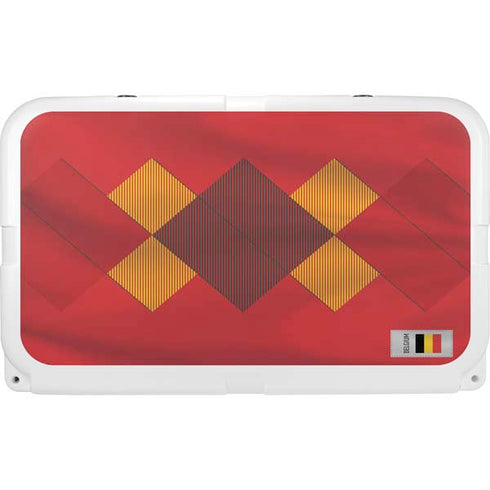 Belgium Soccer Flag YETI Tundra 45 Hard Cooler Skin