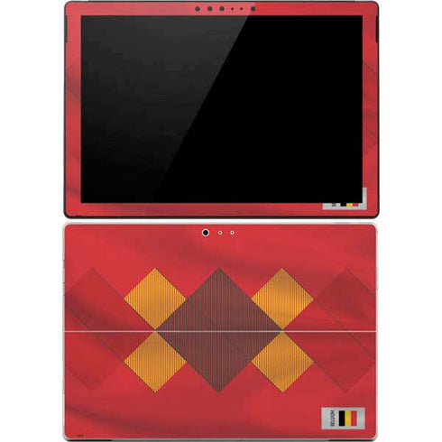 Belgium Soccer Flag Surface Pro 4 Skin