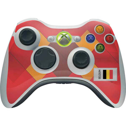 Belgium Soccer Flag Xbox 360 Wireless Controller Skin