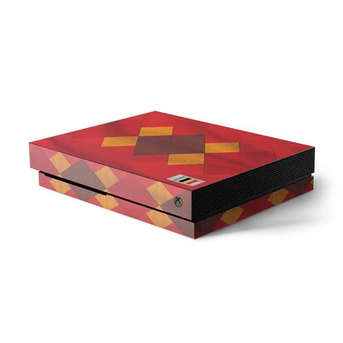 Belgium Soccer Flag Xbox One X Console Skin