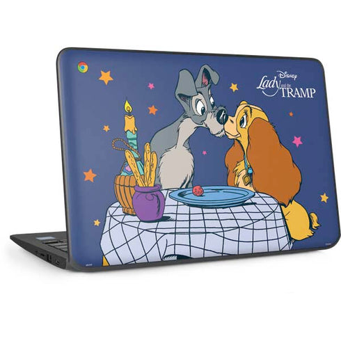 Disney Lady & The Tramp Bella Notte HP Chromebook Skin
