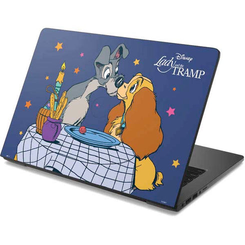 Disney Lady & The Tramp Bella Notte Dell Chromebook Skin