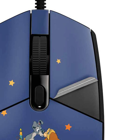 Disney Lady & The Tramp Bella Notte G203 Prodigy RGB Wired Gaming Mouse Skin