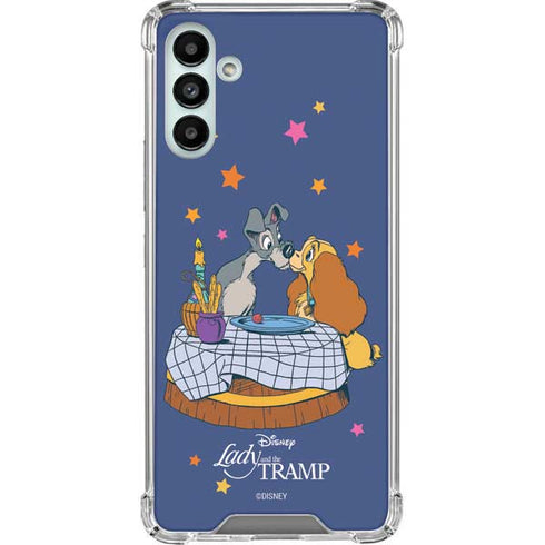 Disney Lady & The Tramp Bella Notte Galaxy A13 5G Clear Case