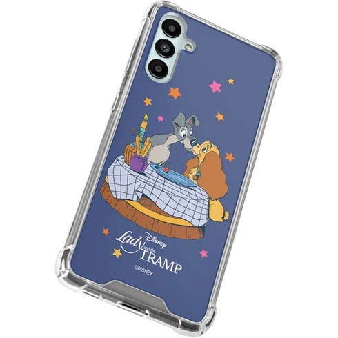 Disney Lady & The Tramp Bella Notte Galaxy A15 5G Clear Case