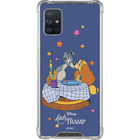 Disney Lady & The Tramp Bella Notte Galaxy A51 5G Clear Case