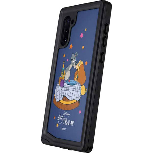 Disney Lady & The Tramp Bella Notte Galaxy Note 10 Waterproof Case