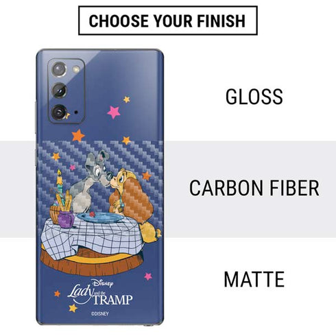 Disney Lady & The Tramp Bella Notte Galaxy Note20 5G Skin
