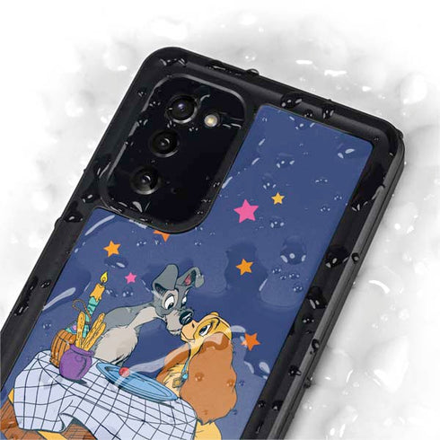 Disney Lady & The Tramp Bella Notte Galaxy Note20 5G Waterproof Case